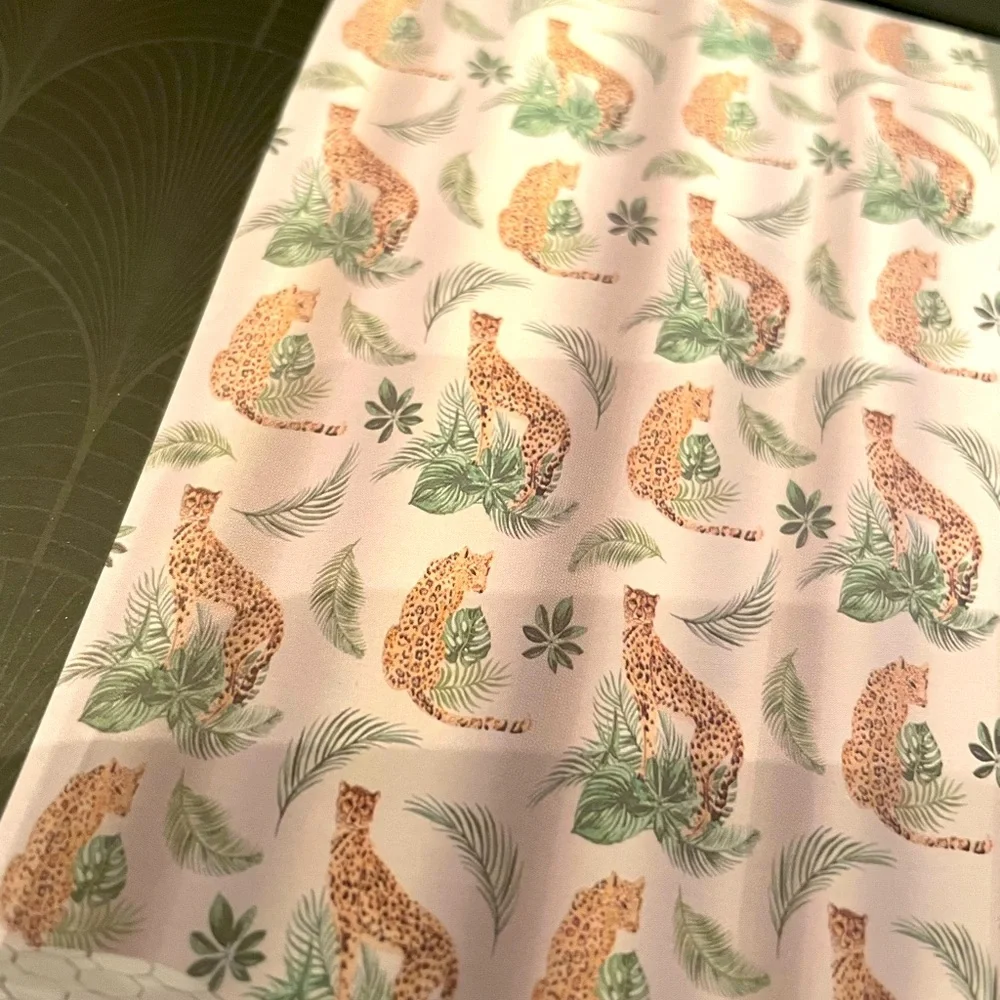 Leopard Shower Curtain set